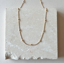 Load image into Gallery viewer, Gold Satellite Chain Necklace